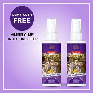 Multipurpose Stain & Rust Remover Spray - Buy 1 Get 1 FREE